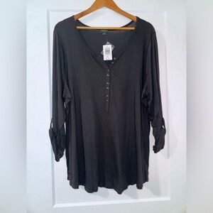 Torrid Black Girlfriend Pullover Top